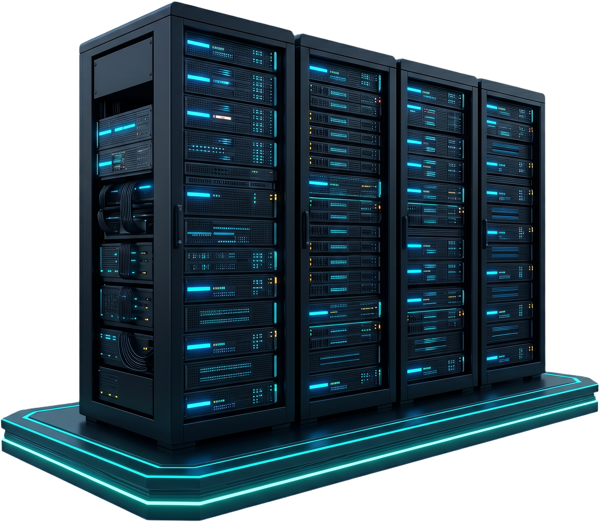 Rack de servidores PampaServers